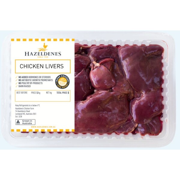 Hazeldenes Chicken Liver 500g