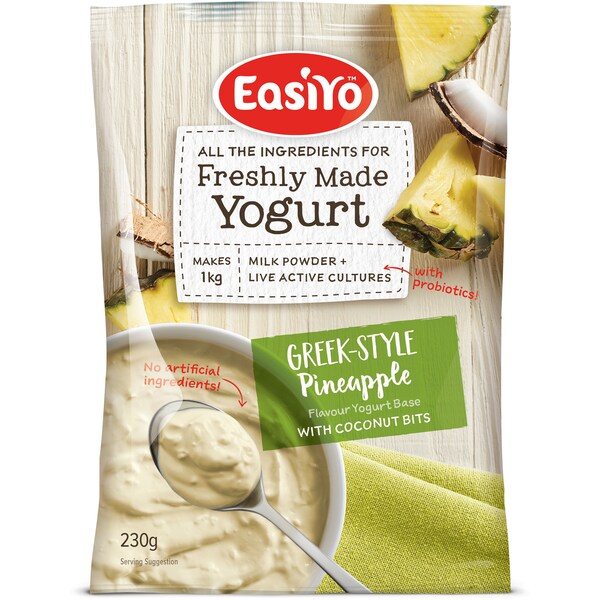 Easiyo Pineapple & Coconut Bits Yoghurt Base 230g