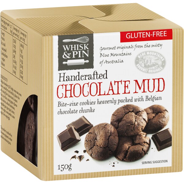 Whisk & Pin Chocolate Mud Cookies 150g