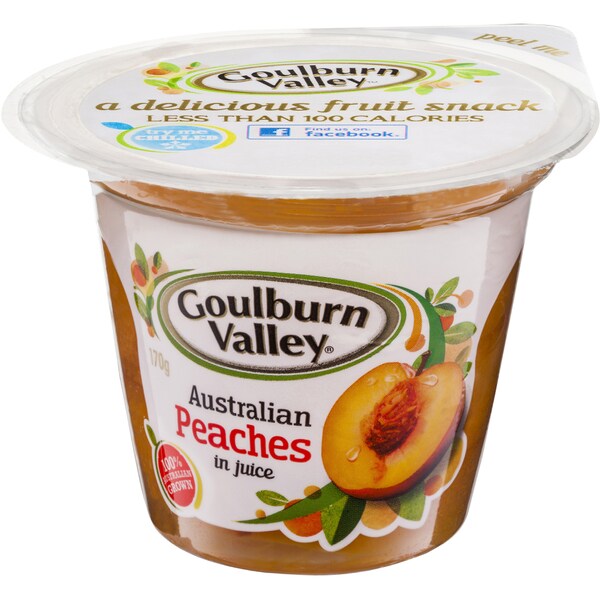 Goulburn Valley Peach 170g