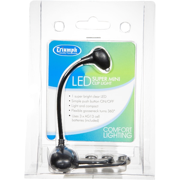 Triumph Led Mini Clip On Light Black Each