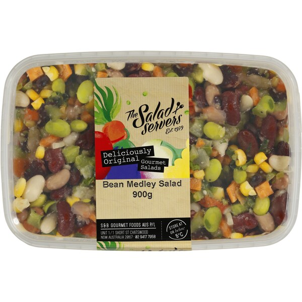 The Salad Servers Vegetable Bean Medley Salad 900g