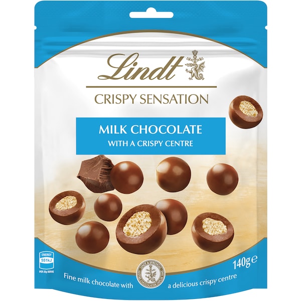 Lindt Milk Chocoate Crispy Sensation 140g