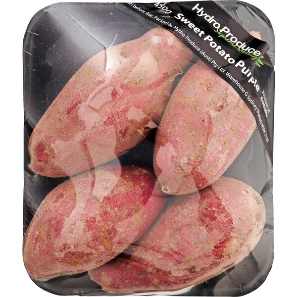 Hydro Produce Sweet Purple Potato 450g Punnet