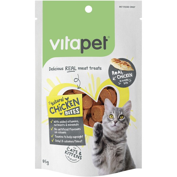 Vita Pet Natural Bites Chicken 85G