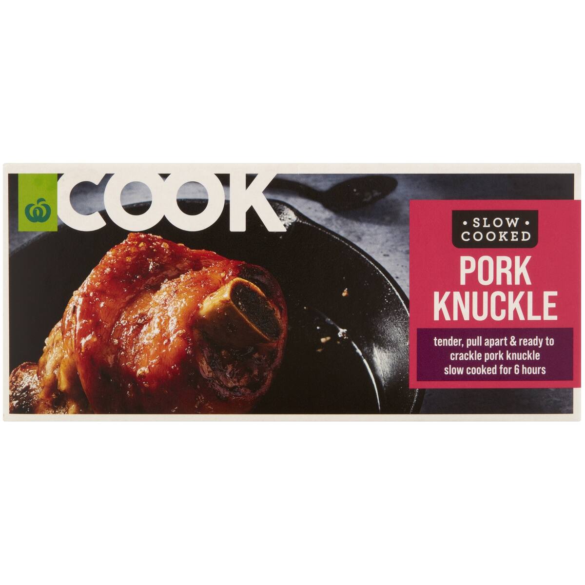 Woolworths Cook Pork Knuckle 650g 1kg bunch