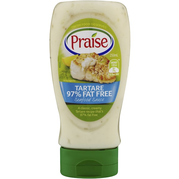 Praise Tartare Sauce 97% Fat Free 250ml