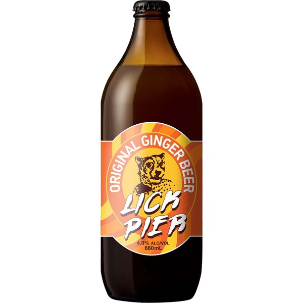 Lick Pier Ginger Beer Bottle 600ml