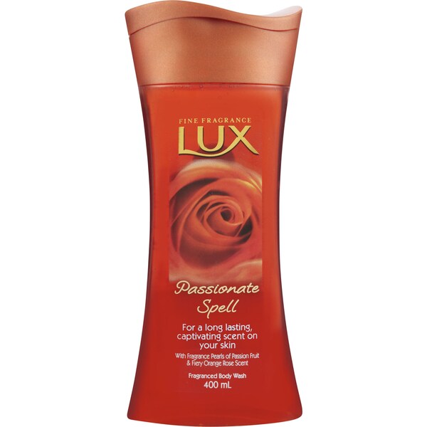Lux Exfoliating Body Wash Passionate Spell 400mL