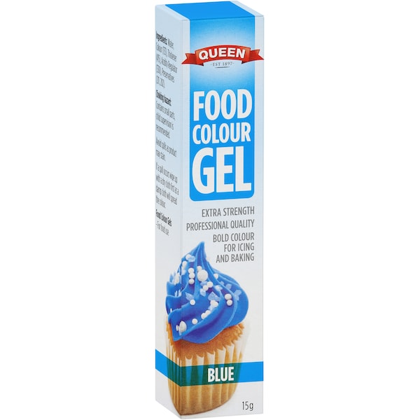 Queen Blue Food Colour Gel 15g