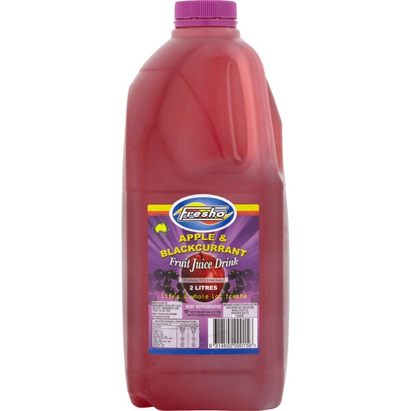 Fresha Apple & Blackcurrant Fruit Juice Drink 2L