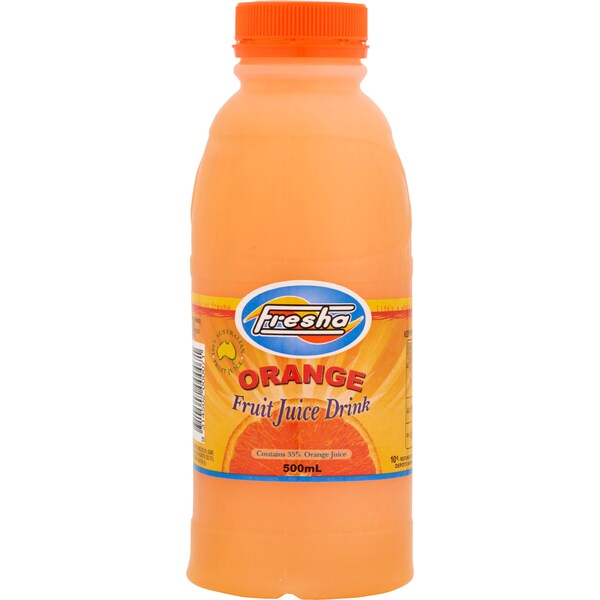 Fresha Orange Fruit Juice Drink 500mL