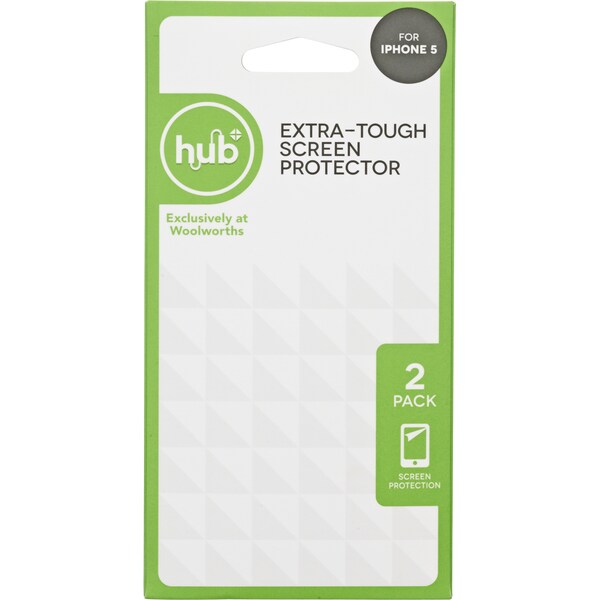 Hub Screen Protector Ihpone 5 Extra Tough Each