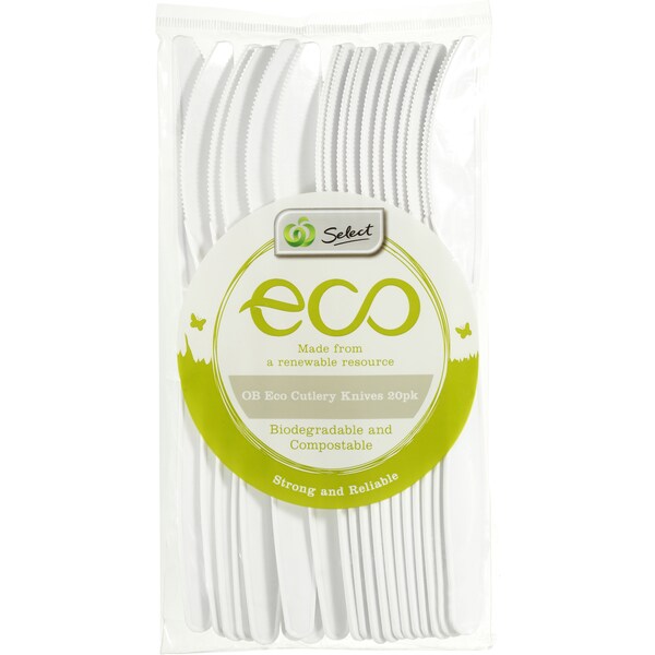 Woolworths Select Eco Cutlery Sets 20pk
