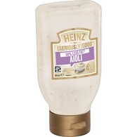 Heinz Mayo Seriously Good Mayonnaise Lite Garlic Aioli