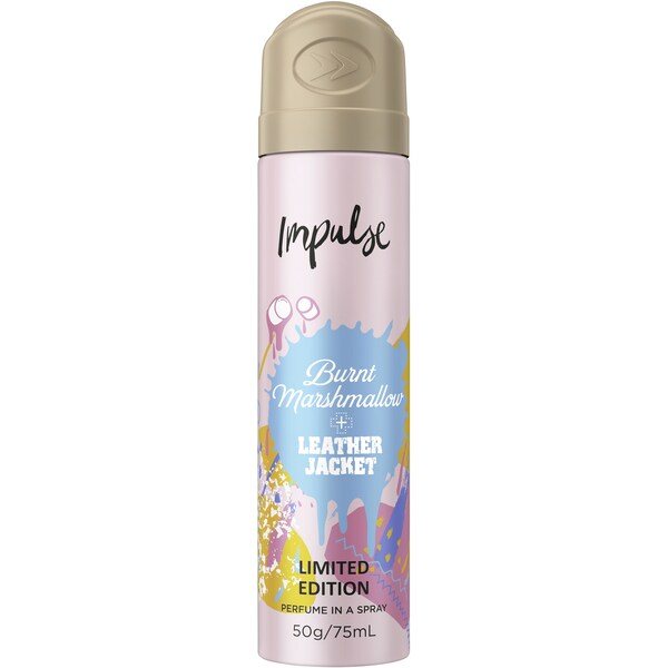 Impulse Body Spray Burnt Marshmallow & Leather Jacket 75mL