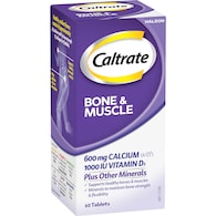 Caltrate Bone & Muscle With Calcium & Vitamin D3