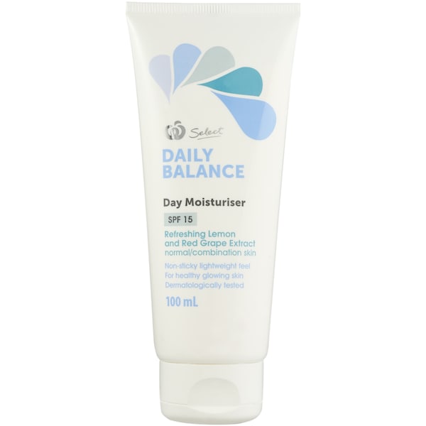 Woolworths Daily Balance Moisturiser Normal SPF 15+ 100mL