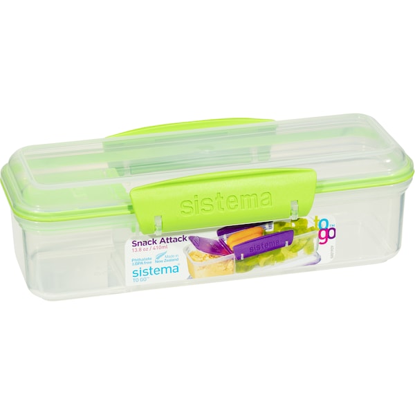 Sistema Plasticware Snack Attack To Go Assorted Each