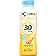 Rokeby Protein Smoothie Banana Honey Cinnamon