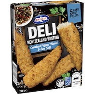 Birds Eye Deli New Zealand Whiting Fillets Salt & Pepper Crumb