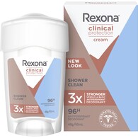 Rexona Women Clinical 96hr Deodorant Stick Shower Clean