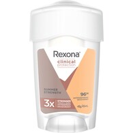 Rexona Women Clinical 96hr Deodorant Stick Summer Strength