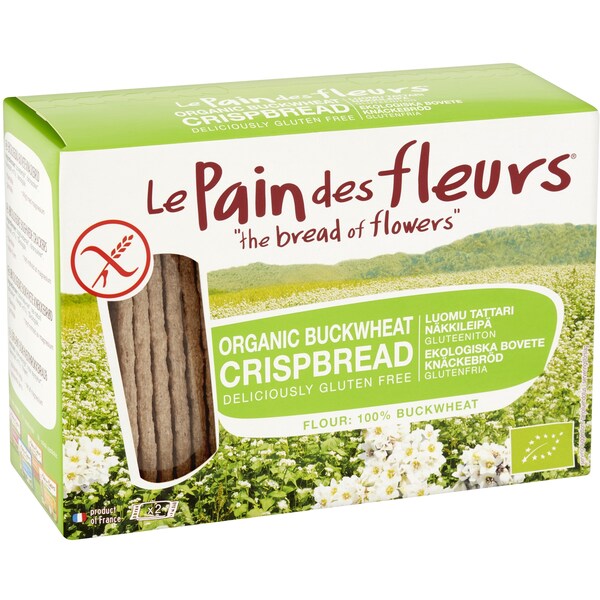 Le Pain Des Fleurs Buckwheat Crisp 125g