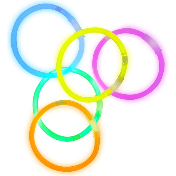 Korbond Party Glow Bracelets Glow Bracelets 10 pack