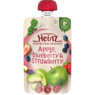 Heinz Baby Food Apple Blueberry & Strawberry 8+ Months
