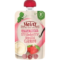 Heinz Baby Food 8+ Months Strawberry Vanilla Custard