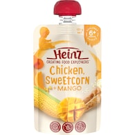 Heinz Baby Food Chicken Sweetcorn & Mango 6+ Months