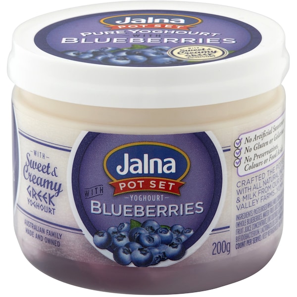 Jalna Pure Blueberry Yoghurt 200g