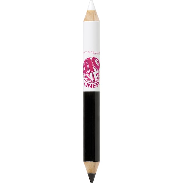 Maybelline New York Eye Liner White Black Each