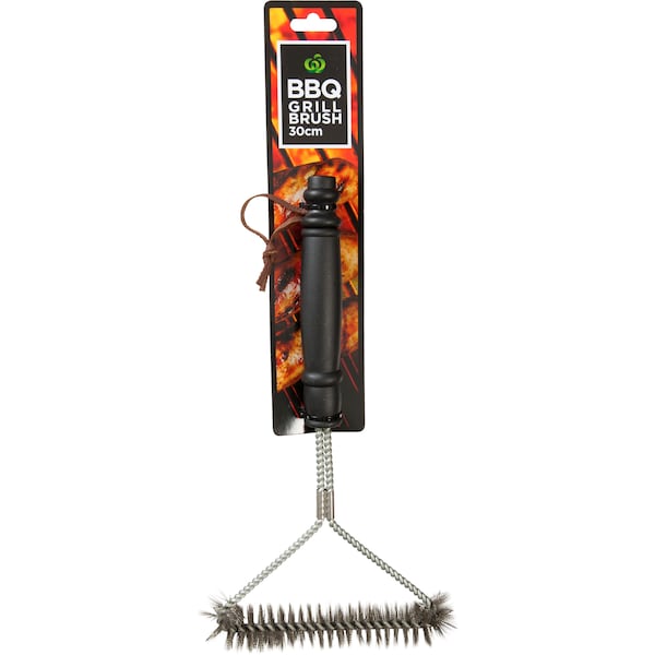 Woolworths Bbq Grill Brush 30cm Each