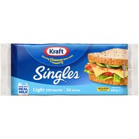 Kraft Singles Light 25% Less Fat