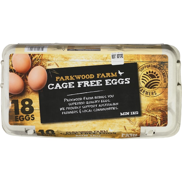 Parkwood Cage Free  18pk 1kg