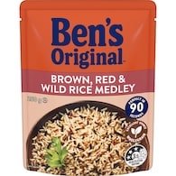Ben's Original Brown Red & Wild Rice Medley Microwave Pouch