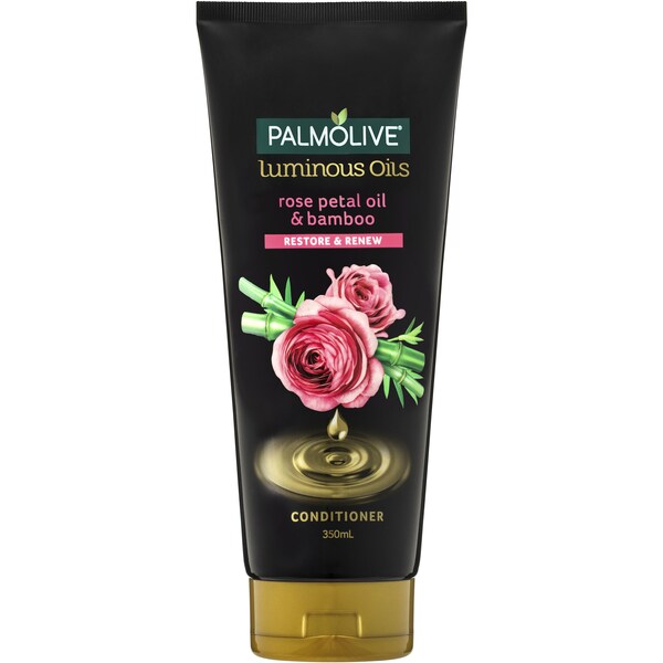 Palmolive Luminous Oils Rose Petal Oil & Bamboo Renew Hair Conditioner 350mL