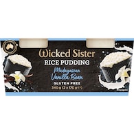 Wicked Sister Vanilla Bean Rice Pudding