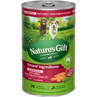 Nature's Gift Adult Wet Dog Food Casserole With Beef Vegetables & Barley