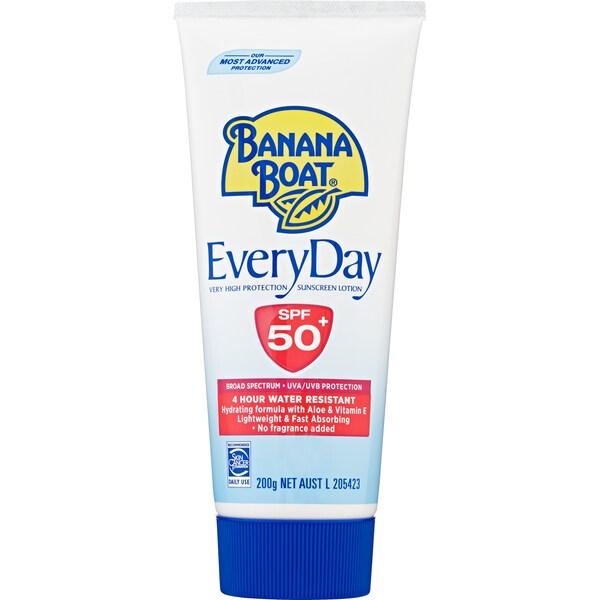 Banana Boat Spf 50+ Sunscreen Everyday 200g