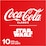 Coca-Cola Classic  Soft Drink Multipack Cans 375mL X 10 pack
