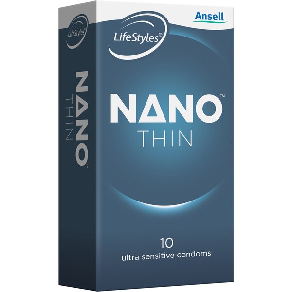 Lifestyles Condoms Nano Thin 10pk