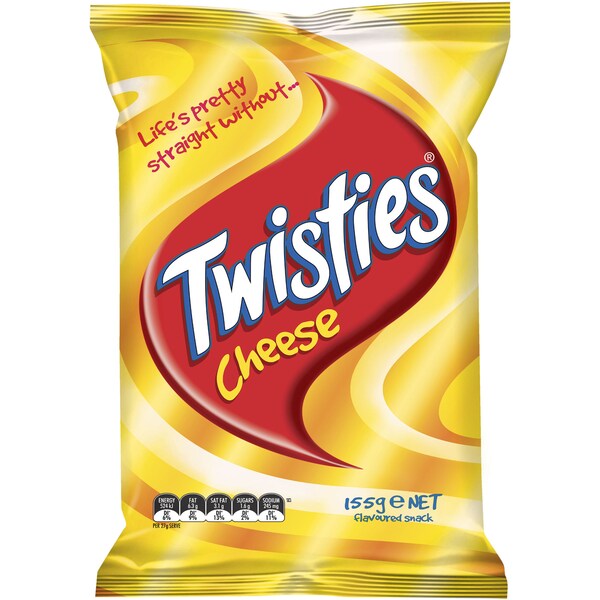 Twisties Share Pack Cheese 155g