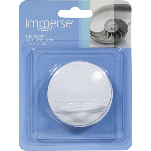 Immerse Plug Bath & Basin Plug 32mm Each