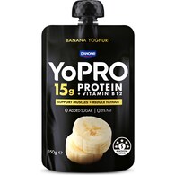 YoPRO Protein Yoghurt Pouch Banana