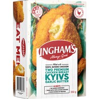Ingham's Two Premium Chicken Breast Kyiv Garlic Butter