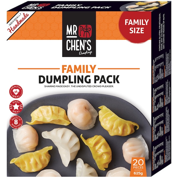 Mr Chen's Family Pack Steam Dumpling Selection 625g