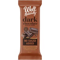 Well Naturally Bar Sugar Free Dark